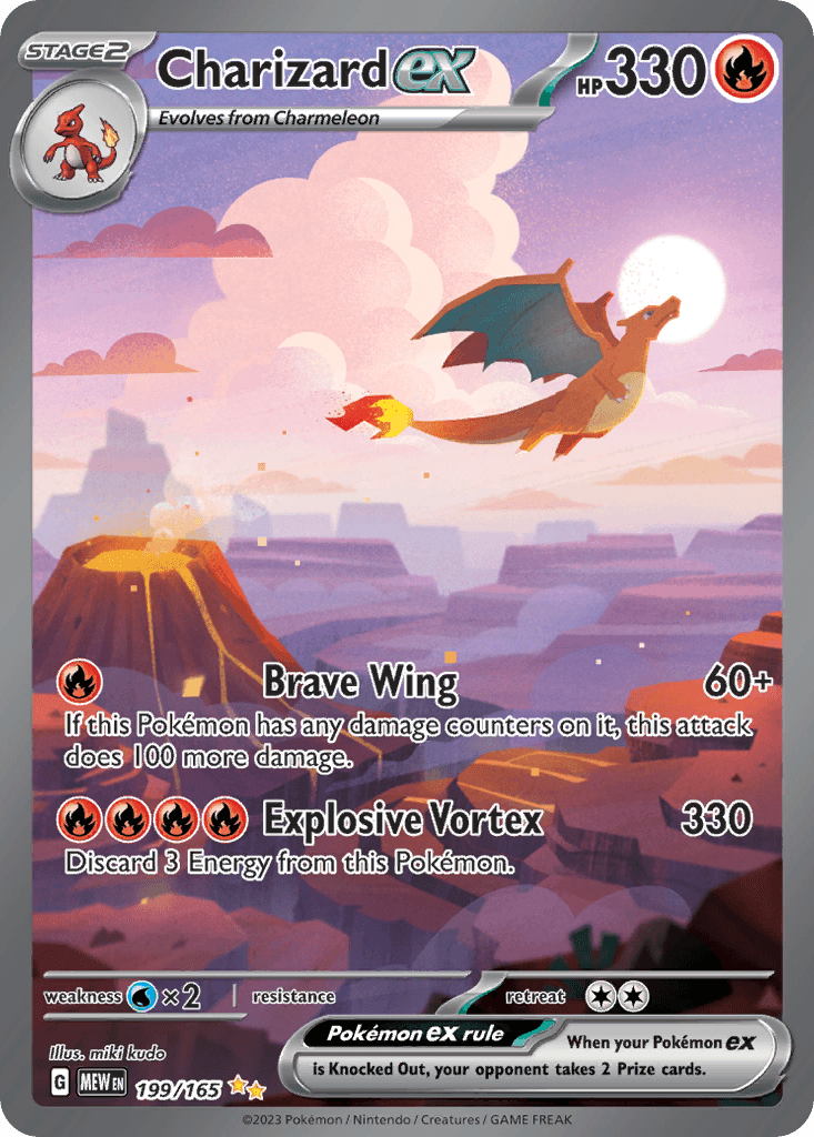 Charizard ex - Pokémon 151